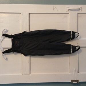 Zara fleecw lined Rain suit/ Puddle Suit 18-24 month gray